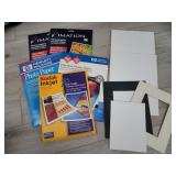 Photo Paper, Thin Canvases, Mats