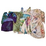 (4) Bright Colors Designer Tops