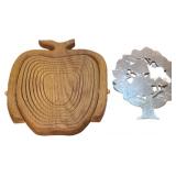 Apple trivet and basket