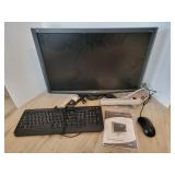24in Acer Monitor w/ Keyboard and Mouse
