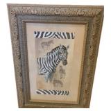 Zebra home décor