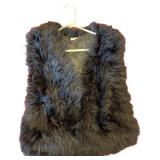 Feaux Fur Vest Medium