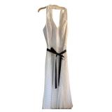 J.R. Nites by Caliendo White with Black Polka