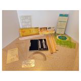 Assortment of Rulers and Drafting Tools