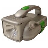 Flashlight with Attached Toolbox and Tools