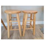 (2) 24in Bar Stools