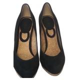 Charles David Blk Suede Pumps Sz 7.5