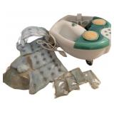 Foot Spa and Assorted Reusable Gel Warmers