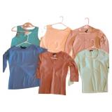 (6) Ladies Tops Sz M