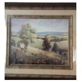 43"×37" Beautiful Framed & Matted Water Color