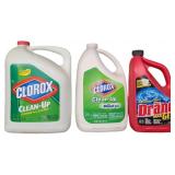 Draino and Clorox