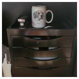 Desk Organizer and Contents