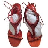 Red Formal Seventeen Miles Size 7.5