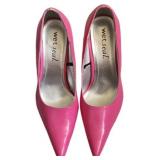 Pepto Bismol Pink Wet Seal Size 7 Pumps