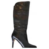 Audrey Brooke Knee High Black Boots 7.5