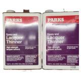 2 cans of denatured alcohol