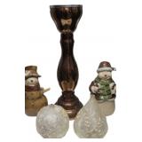 (5) Pieces Christmas Decor