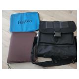 Computer Bag and Protective Case, Leather Binder,