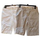 (2) Pair Designer Bermuda Shorts