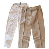 Size 2 Pants and Ann Taylor Khaki Capris
