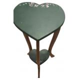 Small Heart Table 27.5"×12"