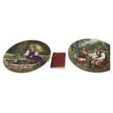 (2) AK Kaiser Porcelain Plates