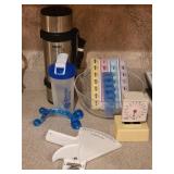 Stainless Thermos and Healthy Eating Items