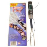 Handy Chef and Digital Fork Thermometer