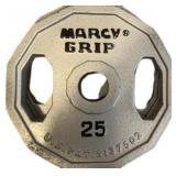 Marcy Grip 25 pound weights