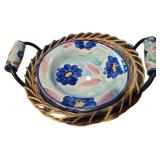 Pier one bowls in a basket