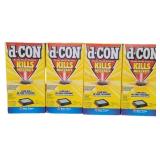 4 dCon mouse Rat bait traps