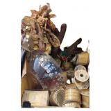 Box Of Assorted Ribbons & More