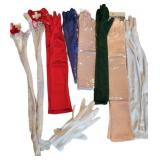 (7) Pair Costume/Formal Gloves and Nurse Fishnets