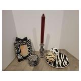 Zebra themed items