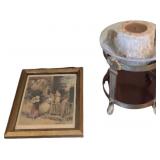 Framed Print + Candle Holder