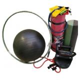 Exercise Ball, Mat and More