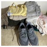 (1) Pair Nike Revolution & Assorted Clothing