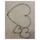 Heart Shaped Outdoor Wall Art