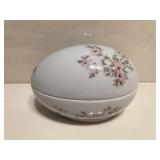 Limoges France Porcelain Jewelry Egg Decor