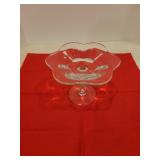 Duncan Miller Elegant Glass Compote Canterbury