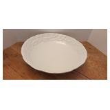 14.75" White Bowl From Italy