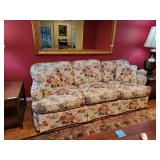 87x36x33in Sherrill Floral Couch