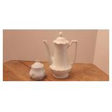 Coffee Pitcher + Sugar Bowl
