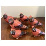 Red Cardinal Candles (6)