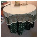 Glass Top 34in Round Table