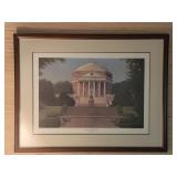 24x32 Framed University of Virginia The Rotunda