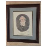 Framed 22x19.5 Robert ELee Print