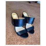 Dolce Vita 7.5 Black Block Heel Shoes