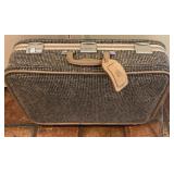Vintage1960 Skyway Tweed luggage 18in