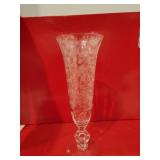 12in Cambridge Etched Wildflower Vase